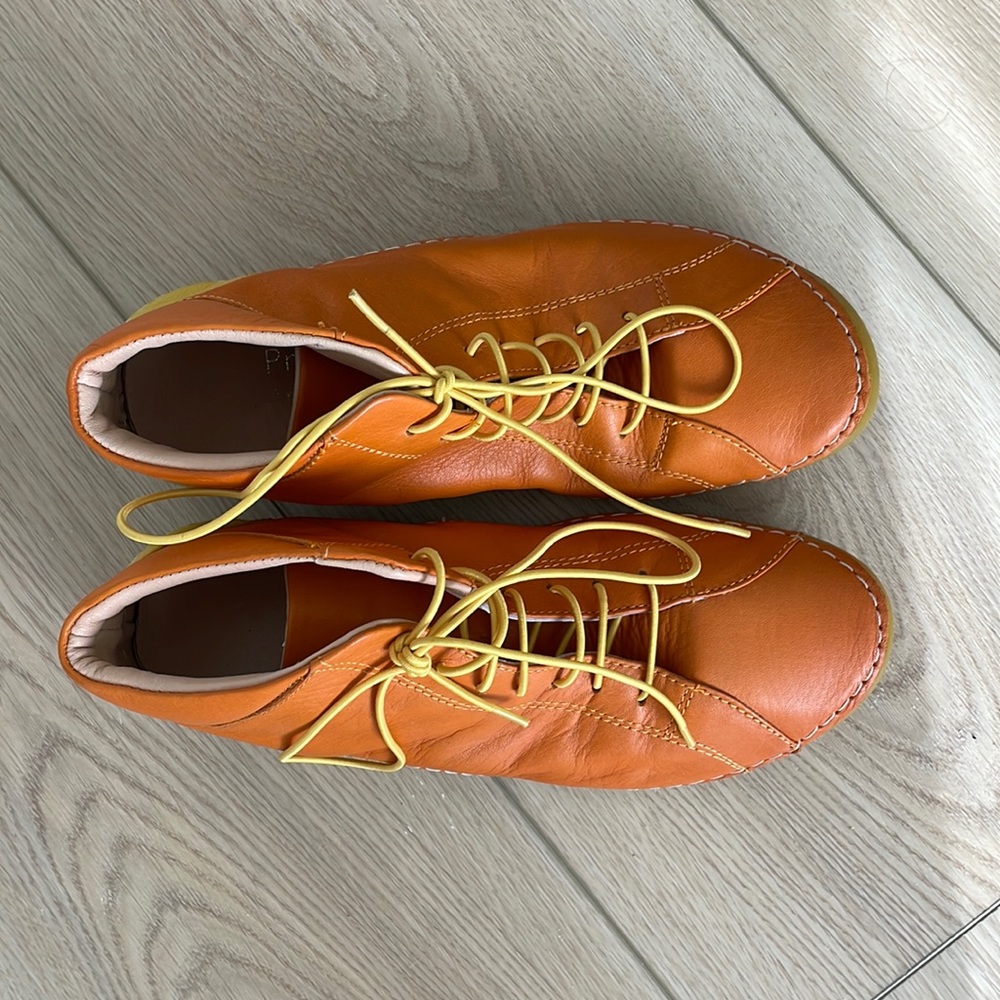 Leather ankle boots